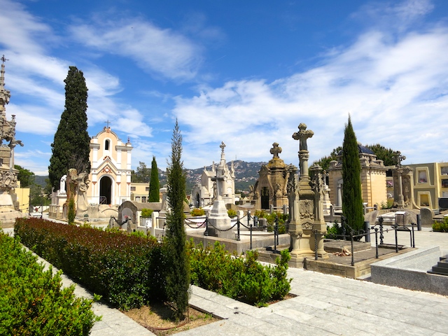 Lloret de Mar cemetery, Costa Brava, Spain