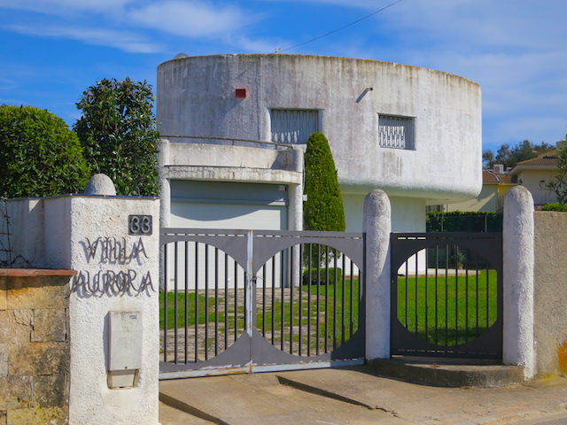 Modernist villa in Lloret de Mar Spain