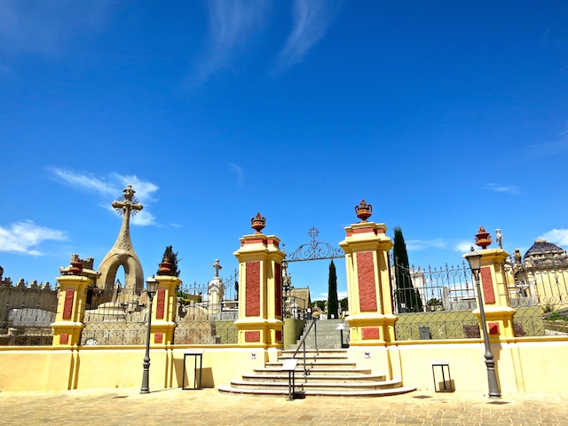 Tombstone tourism, Modernist Cemetery Lloret de Mar Spain