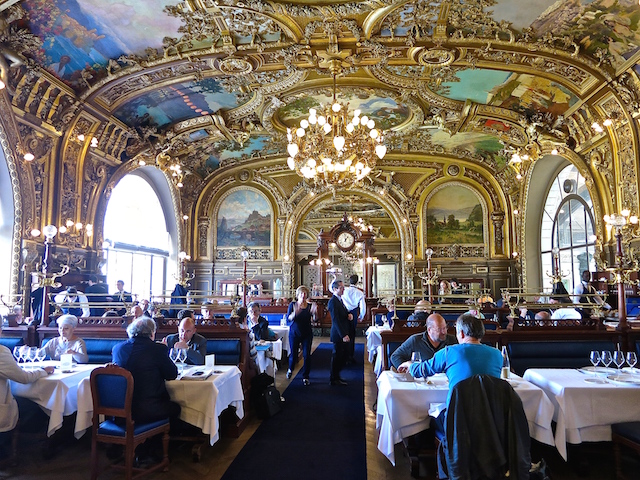 Le Train Bleu, Paris the world's best train station restaurant