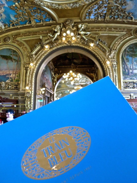 Le Train Bleu, best restaurant Paris, Gare de Lyon