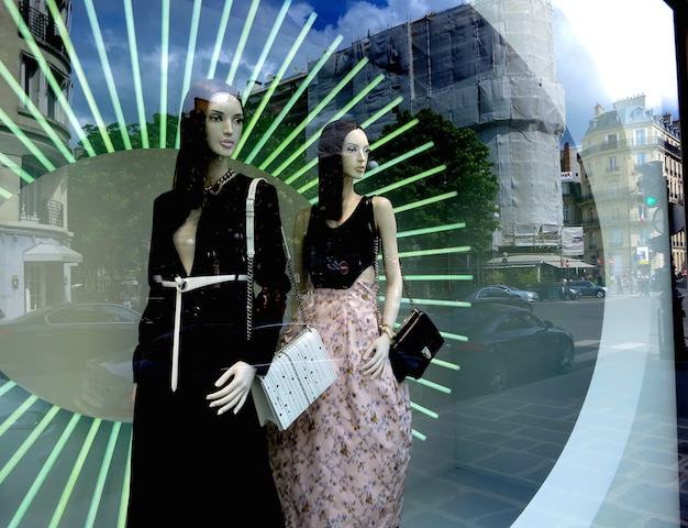 French fashion, a window shopping in the footsteps of Coco Chanel in Paris
