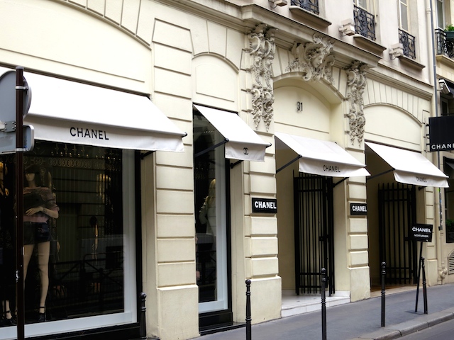 In the footsteps of Coco Chanel in Paris, Chanel boutique on Rue Cambon