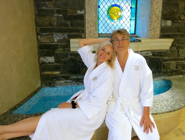 Romance at the Fairmont Banff Springs spa