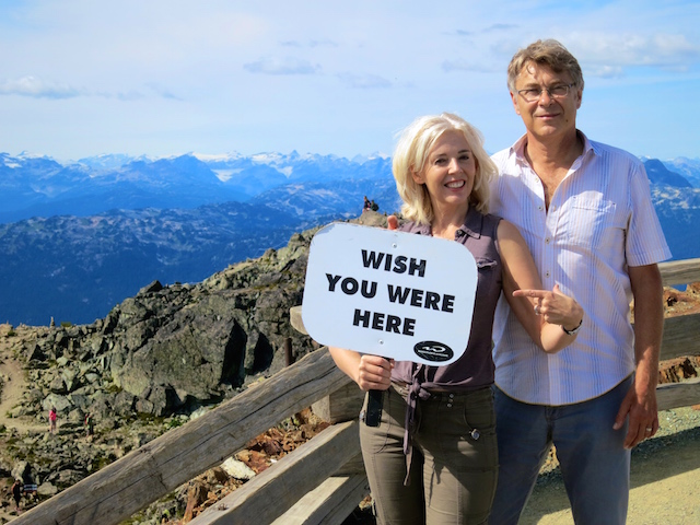 Peak to Peak Whistler 360 Experience, couples photo