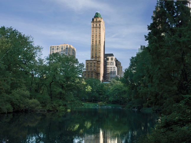 Review The Pierre Hotel New York from Central Park