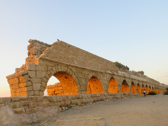 Caesarea beaches, Aqueduct Beach