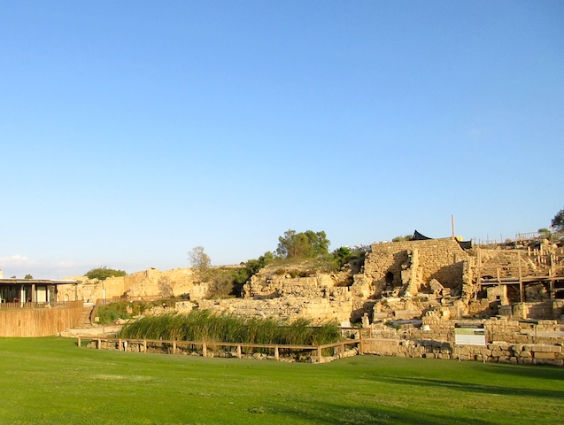 Caesarea in Israel, ruins