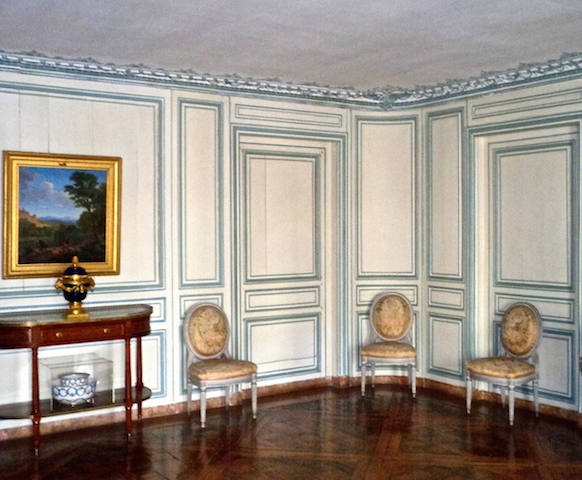 Visiting Versailles, Blue Room Madame du Barry