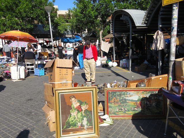 One day in Jaffa, Flea Market