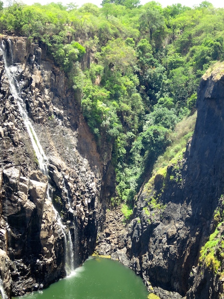 Victoria Falls Devil's Pool extreme adventure travel