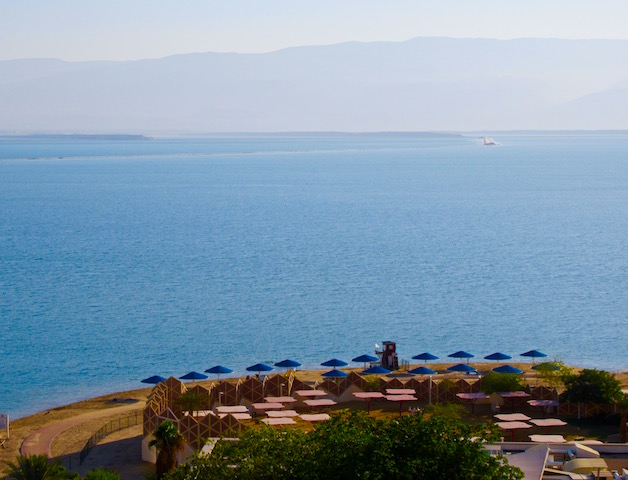 Dead Sea Daniel Hotel private beach