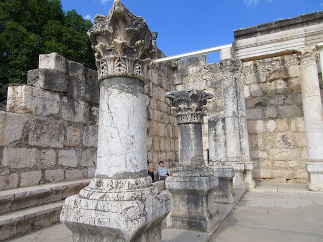 Ruins of Capernaum in Israel