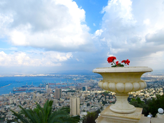Haifa Bahai Gardens, 1st stop on an Israel itinerary