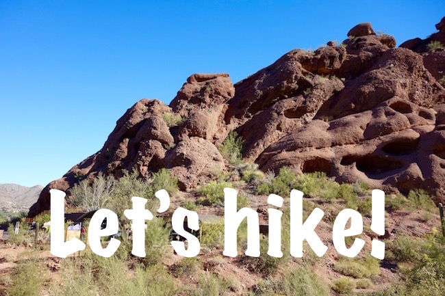 Camelback Mountain hike Echo Canyon Trailhead