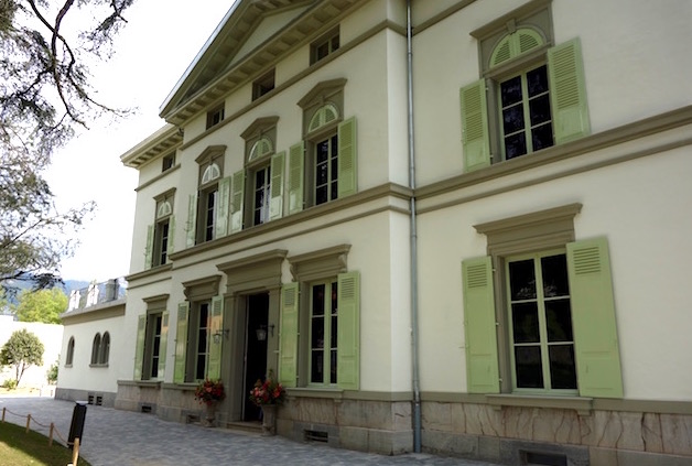 Charlie Chaplin's house in Vevey Switzerland