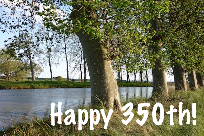 Canal du Midi 350th anniversary