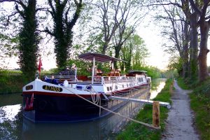 Canal du Midi cruise, Athos barge