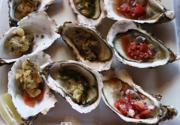 Canal du Midi cruise cuisine oysters