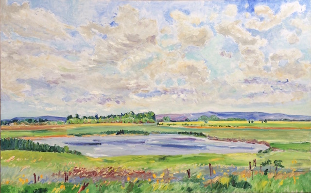 Dorothy Knowles Saskatchewan prairie painting