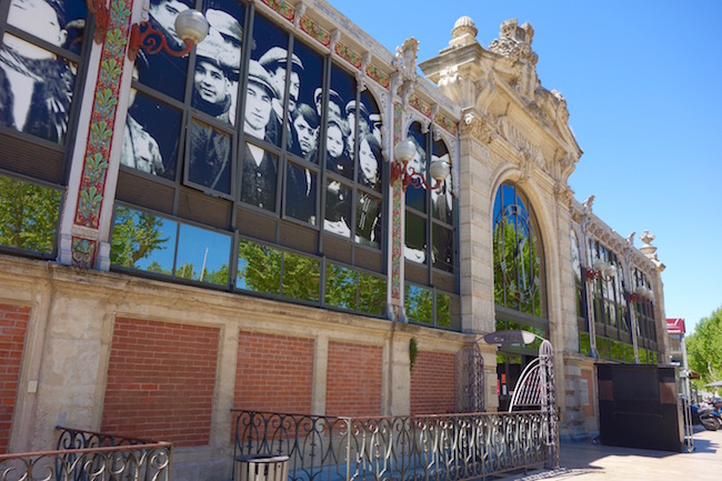 Narbonne day trip, covered market