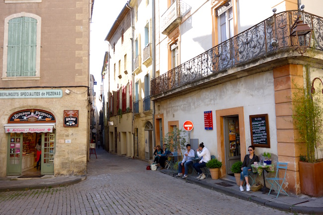 Pezenas, France, Place Gambetta