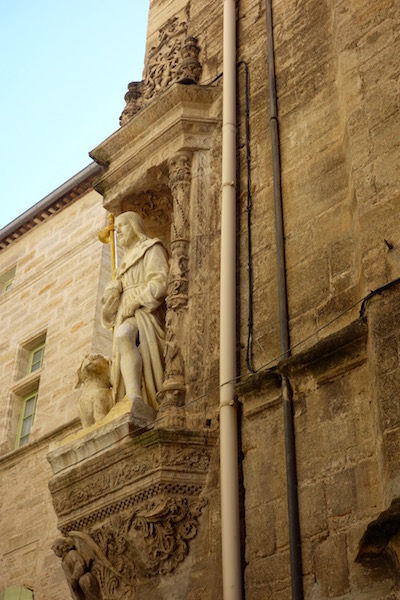 Pezenas, France, statue
