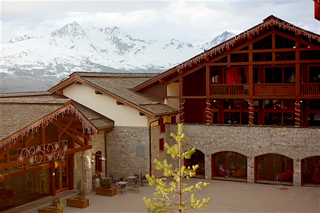 Skiing in the Alps Club Med Peisey Vallandry