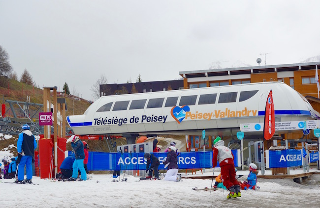 Vanoise Express Skiing in the Alps