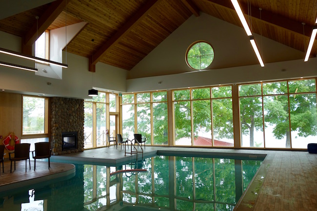 Viamede Resort Ontario indoor pool