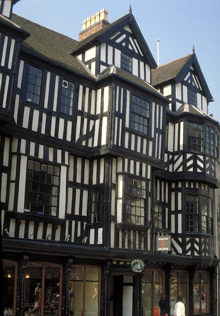 Castle street in Shrewsbury, most haunted place in England