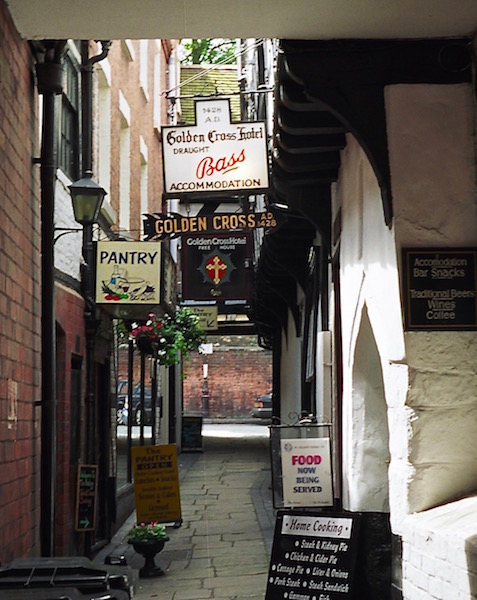 Most haunted town in England, Shrewsbury, Golden Cross
