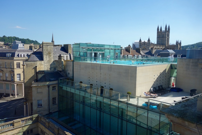 Spa like Jane Austen in Bath at Thermae