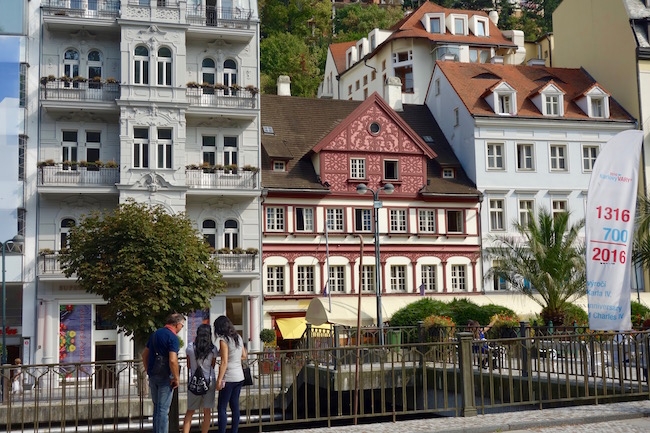 Historic Peter House in Karlovy Vary