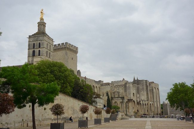 Visiting Avignon Cathedral in France