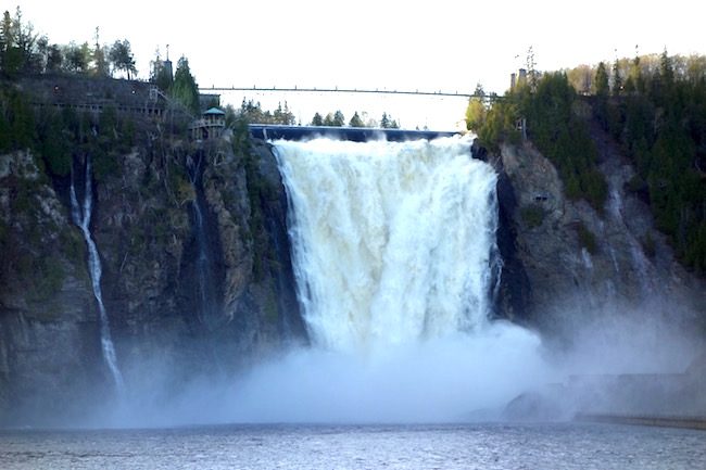 Montmorency Falls, excursions from Quebec City