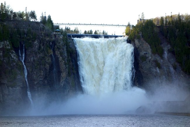 Montmorency Falls, excursions from Quebec City