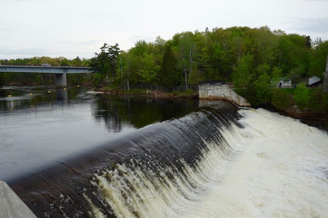 Montmorency Falls from the top