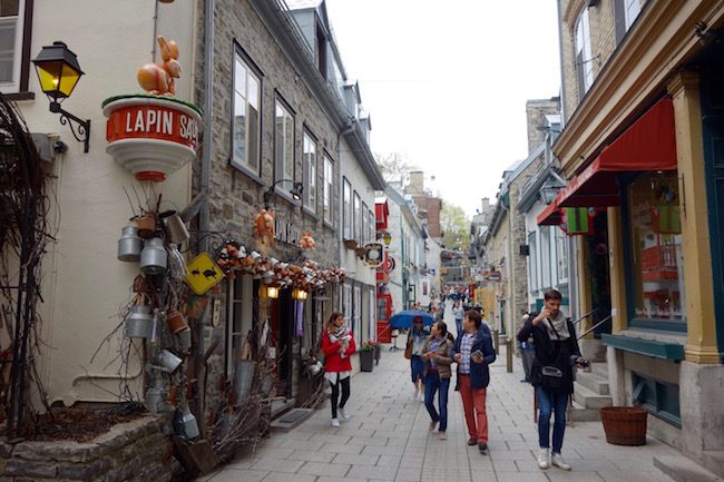 Petit Champlain, where to visit in Quebec City Lower Town