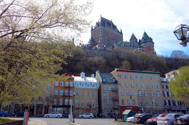Things to do in Quebec City nice view of Frontenac