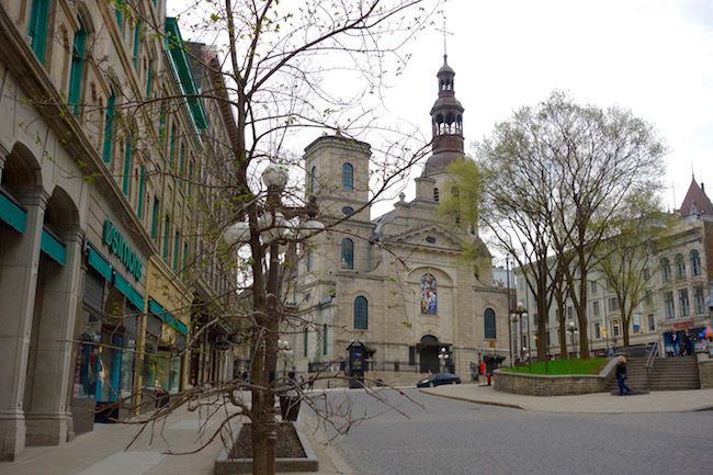 Things to do in Quebec City, visit Notre Dame Cathedral 