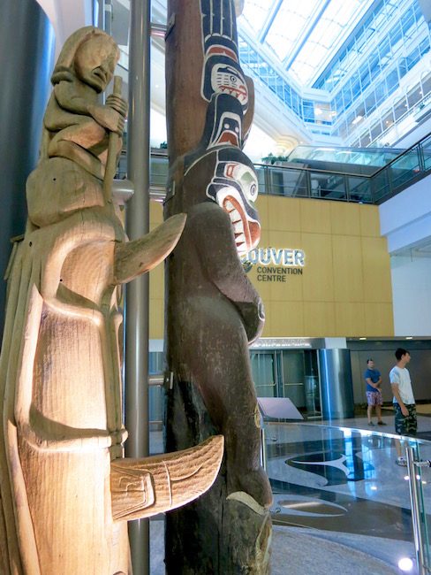 Totem Poles at Canada Place