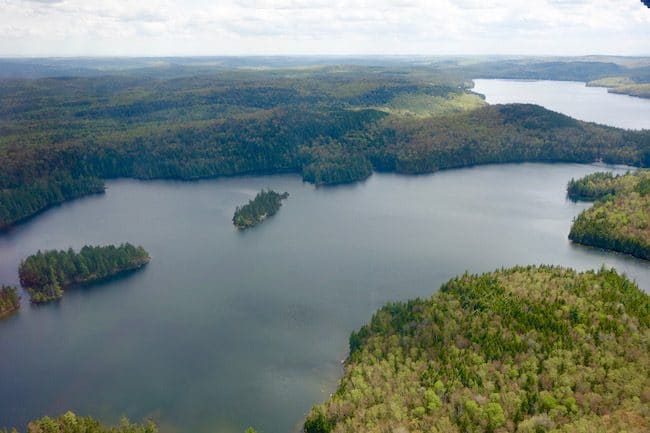 Beautiful Quebec lakes
