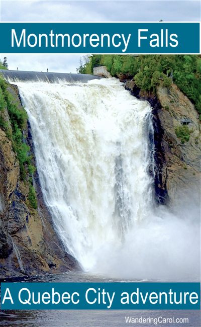 Montmorency Falls Quebec is a top excursion from Quebec City, Canada. From scenic views and a historic manor to adventure travel activities such as a via ferrata and ziplining, visitors will find plenty to do.