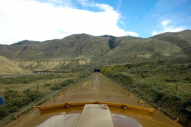 Rocky Mountaineer train review, Journey through the Clouds route