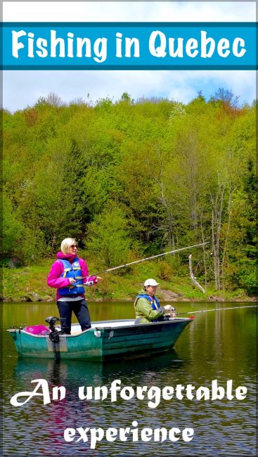 Canada fishing trips in Quebec, an outdoor adventure in the Mauricie region between Montreal and Quebec City