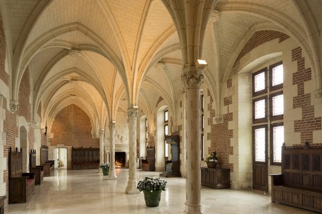 Visiting Château d'Amboise, Council Chamber