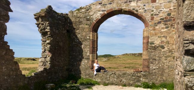 Church of St Dwynwen on Llanddwyn Island