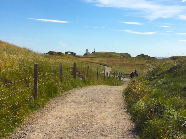 Path on Llanddwyn Island Anglesey