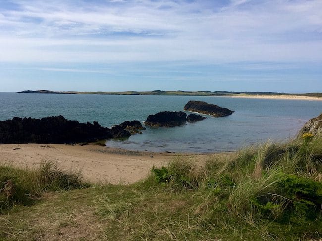 Pillow lava at Llanddwyn Island